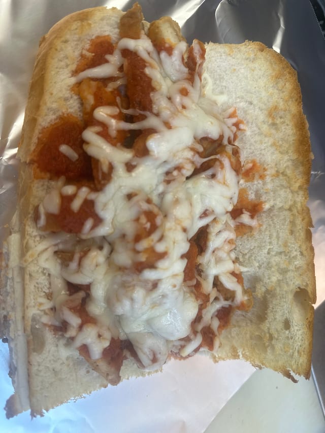 Chicken Parm Sandwich.