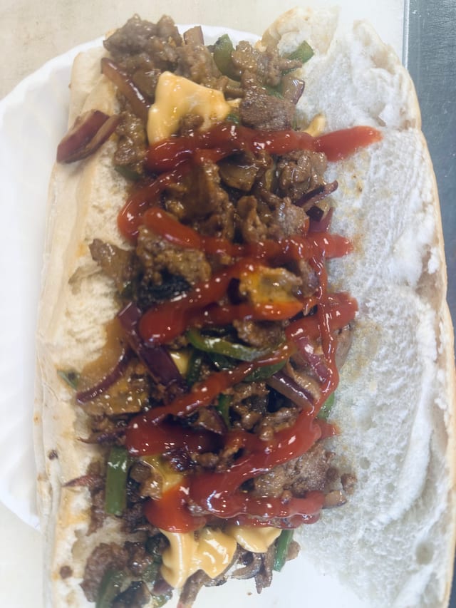 Philly Cheese Steak Deluxe.