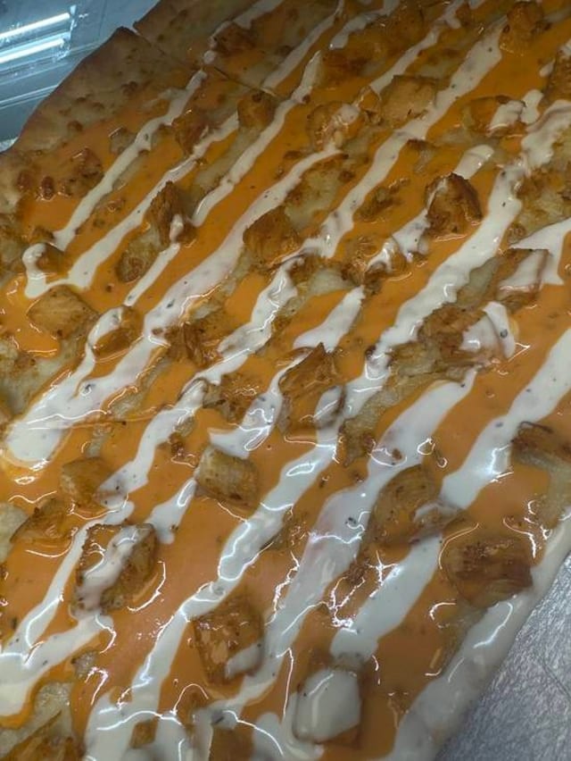 Buffalo Chicken Pizza.